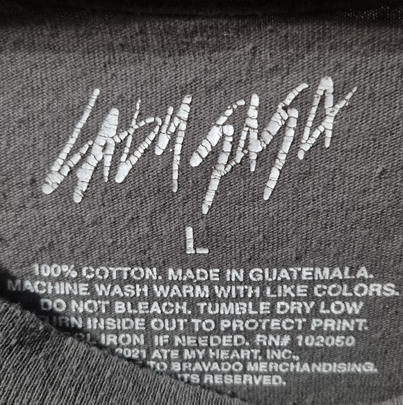 Lady Gaga Born This Way Graphic Tee with Motorcycle and Figure - Picture 3 of 6